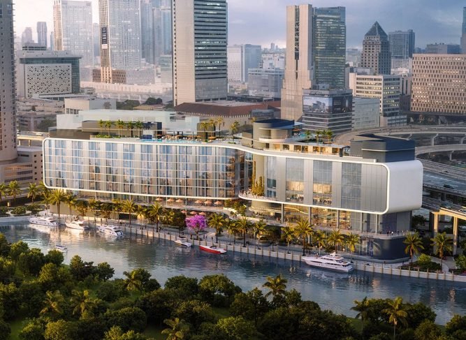Riverside Wharf, Miami River